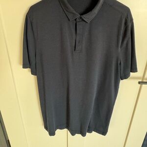 lululemon Men’s Navy Blue Polo Shirt